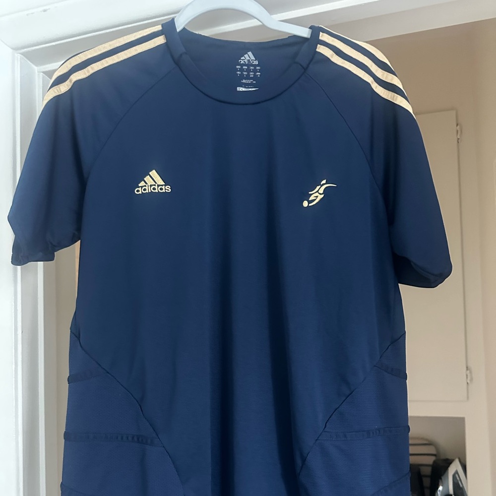 Adidas Blue Performance Jersey - image 1